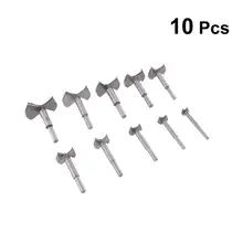 WINOMO 10pcs/Set Professional Auger Drill Bit Set Wood Cutter Hex Wrench Home Woodworking Hole Saw For Power Tools WINOMO 10pcs/Set Professional Auger Drill Bit Set Wood Cutter Hex Wrench Home Woodworking Hole Saw For Power Tools