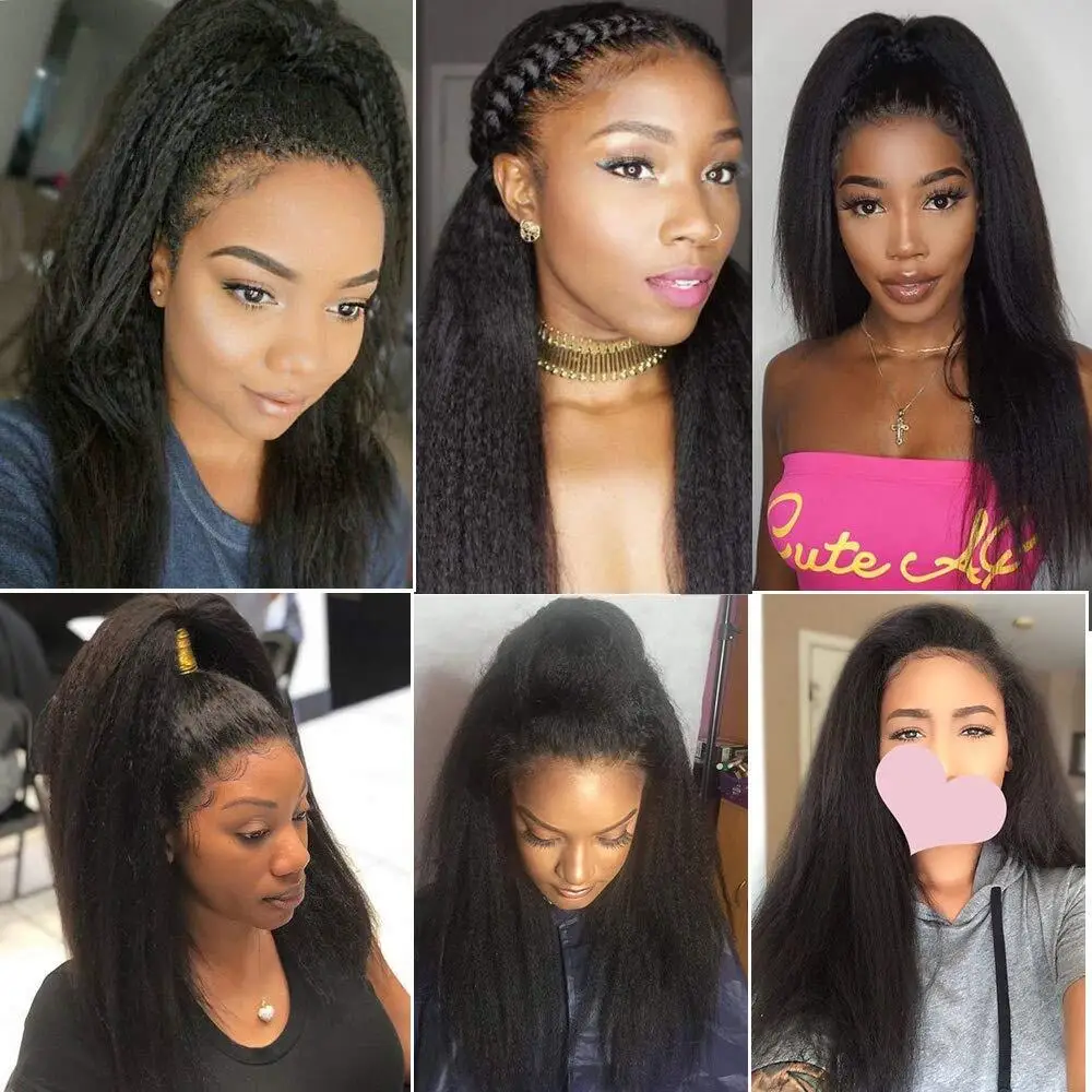 Kinky Straight Hair Bundles 6