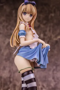 

25cm Anime Sexy Alice Girl Illustration BY Misaki Kurchito 1/6 Scale Painted PVC Action Figure Collectible Model Toys Brinquedos