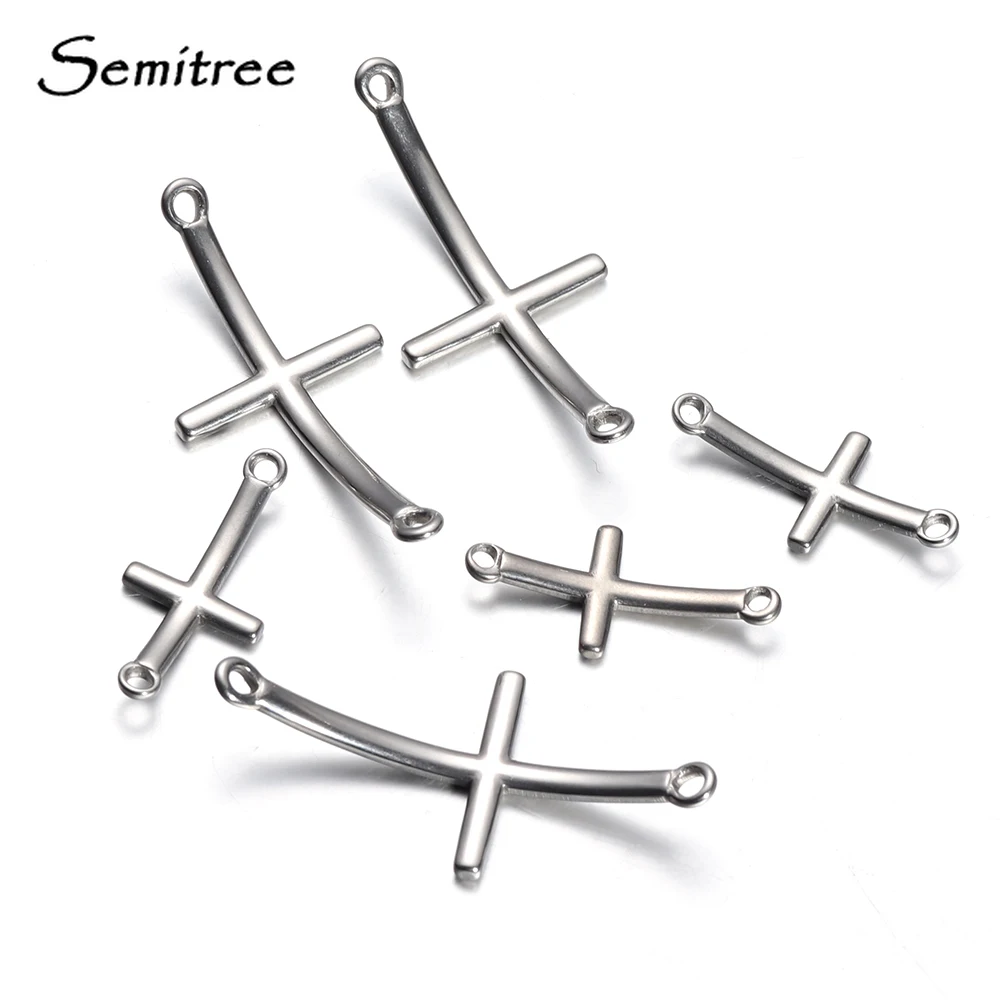 Цепочка для браслета из нержавеющей стали 5 шт./лот|Ювелирная фурнитура и