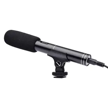 

Studio Stereo 3.5mm Recording Video Camera Condenser Cardioid Microphone Support Dropshipping