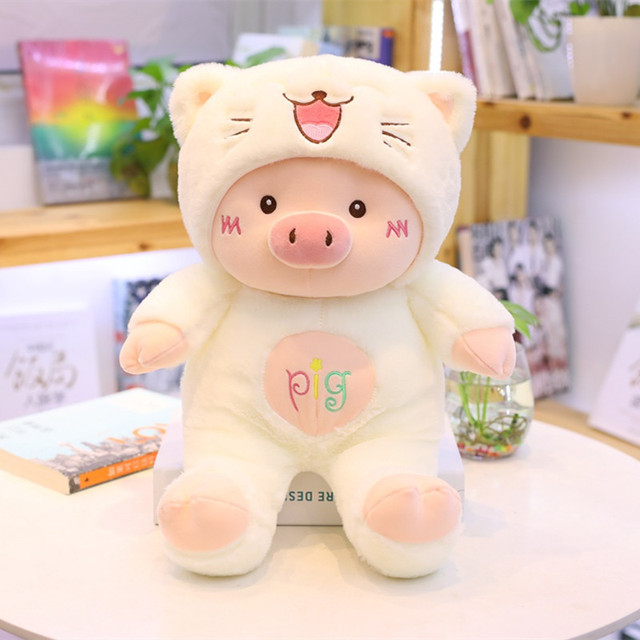 kawaii plush Pig Plush Toy Creative Cosplay Doll Soft Stuffed Animals Toy for kawaii room decor cute PLUSH BIRTHDAY GIFT