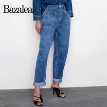 Прямая поставка, повседневные джинсы с высокой талией, женские уличные джинсы для мам, женские джинсы в стиле ретро, Женские джинсы-бойфренды