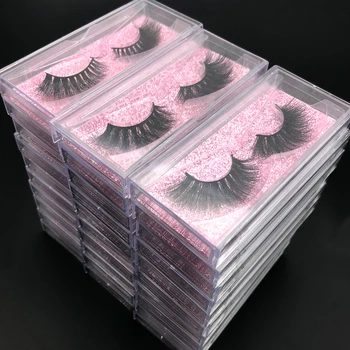 

20/30/50 Pairs Wholesale 32Style Eyelashes Rose Disk Box Band False Eyelash Crisscross 3D Mink Lashes Handmade Eye Lashes