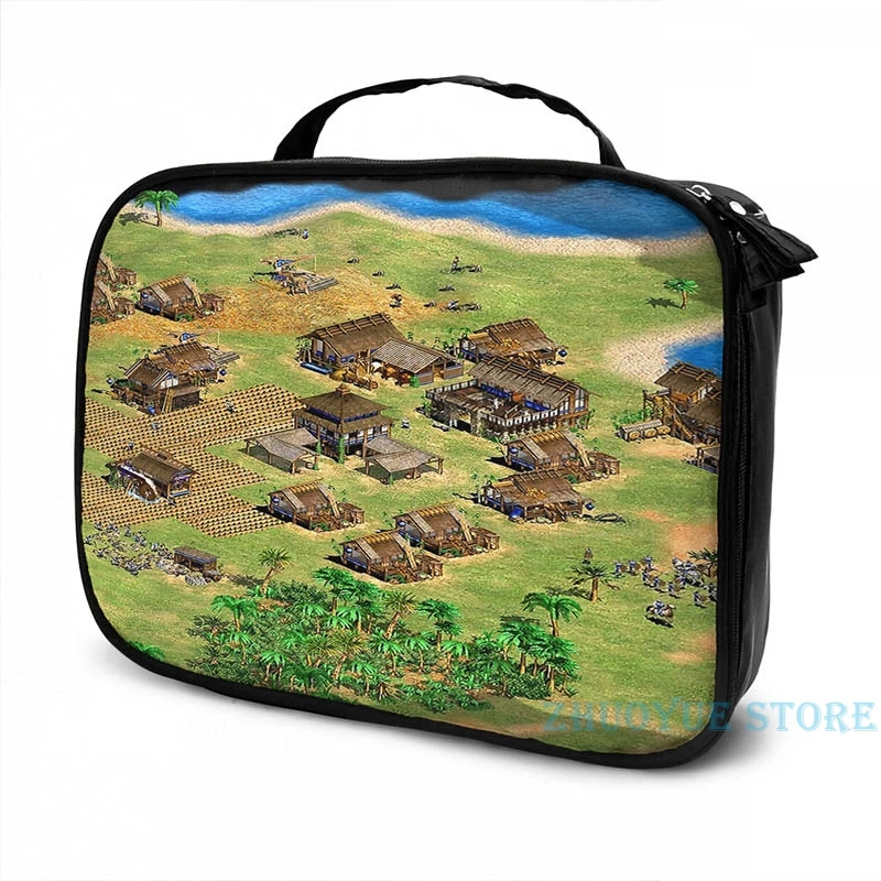 Забавный рюкзак с графическим принтом Age of Empires 2 In Game USB зарядка мужские школьные