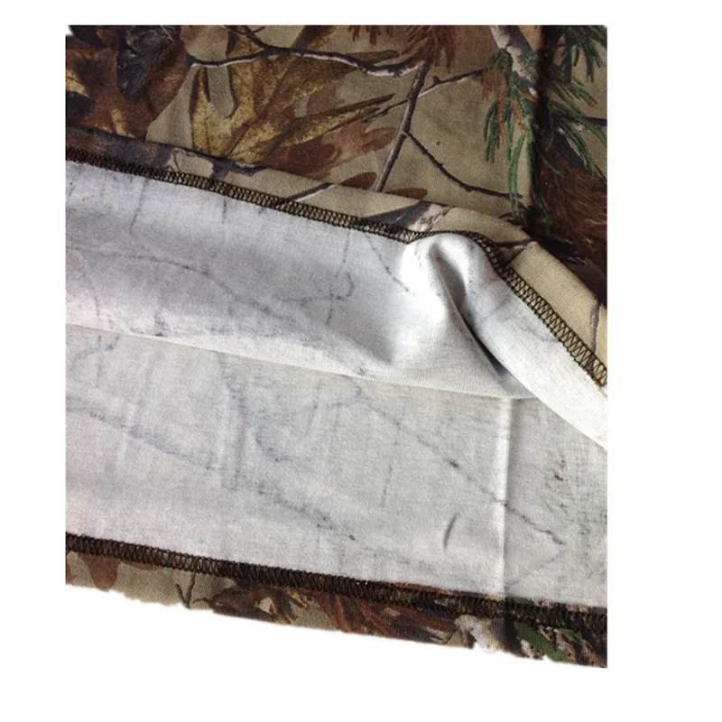 Outdoor Cotton Comfortable Bionic Camouflage Hunting Fishing Summer Short-Sleeve T-Shirt Casual Loose Climbing Camping Shirt combat shirts,men outdoor jacket,camouflage hoodie,combat suit