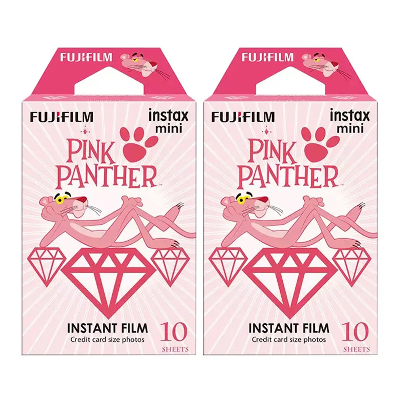 Fujifilm Instax Mini 8 Mini 9 пленка, двойной пакет FUJI мгновенные фотобумаги для мини 9 8 7s 70 90 25 камера SP1 SP2 Liplay принтер - Цвет: 20 Sheets Panther