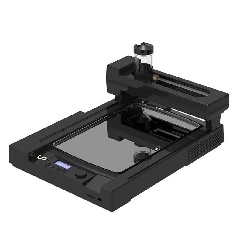 Черный BS-3DY01 принтер для пищевых продуктов 3D принтер для блинов Коммерческая креативная 3D машина для приготовления пищи - Цвет: Черный