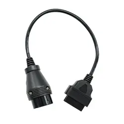 Высокое Качество MB 38 Pin до 16 Pin OBD2 OBD диагностический адаптер для Mercedes 38 pin OBD 38pin Разъем для Benz