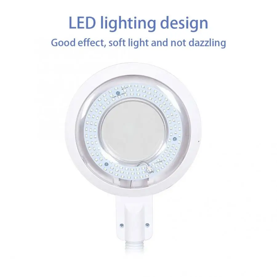 For Tattooing LED Cold Light Tattoo Floor Lamp Adjustable Nail Art Eye Protection Illumination Lamp