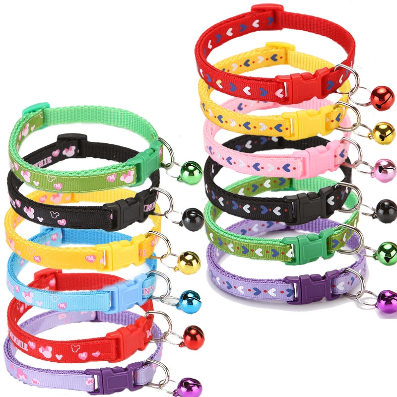 1PC Cute Necktie Dog Cat Pet Collar Cute Puppy Fashion Adjustable Nylon Bell Kitten New Bow Tie Bow Knot Like Some