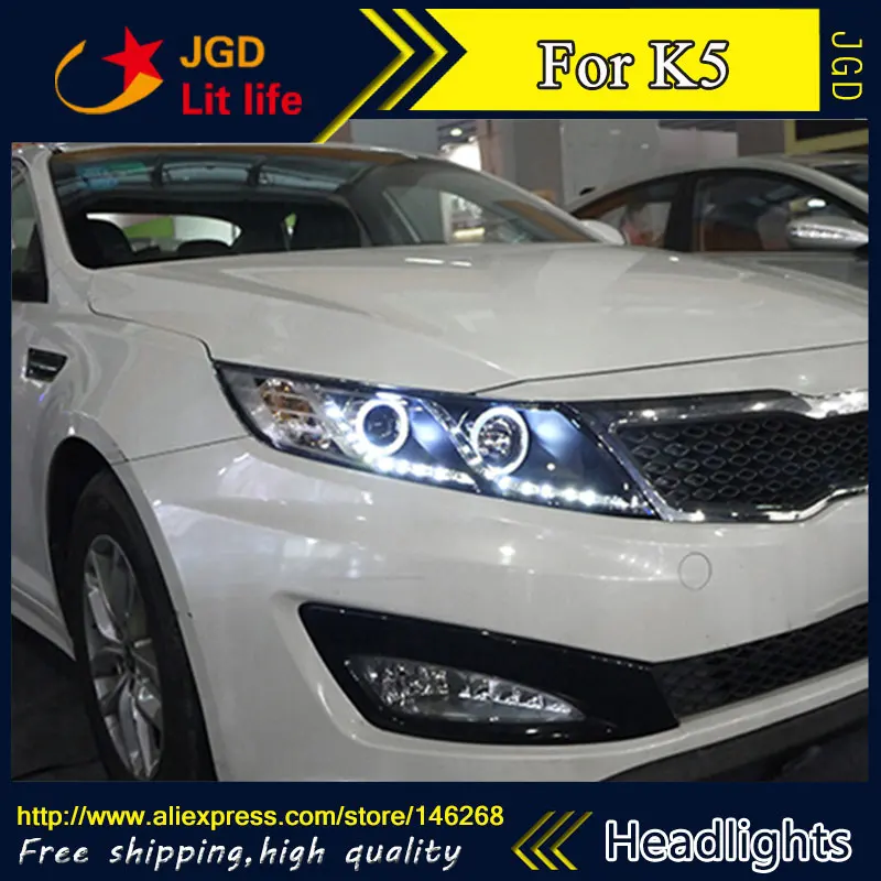 Светодиодный чехол для фар KIA Rio K5 2011 2012 2013 с биксеноновым объективом и ближнего