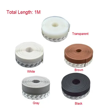 

Multi-function Rubber Sealing Strip Window weatherstrip of Steel Door Silicone Seals Tape Over The Bar 1 M/roll 25 35 45mm Width