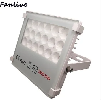

10pcs AC85-265V 20W outdoor waterproof SMD3030 led flood light,RA>80 high power led spot light,square/stadium/plaza light