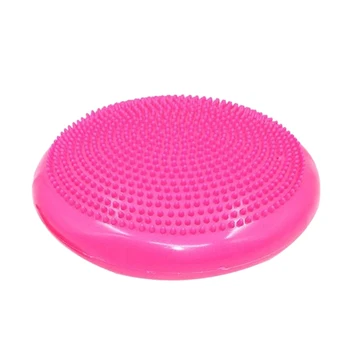 

Durable Inflatable Yoga Massage Ball Universal Sports Gym Fitness Yoga Wobble Stability Balance Disc Massage Cushion Mat, 33X33C