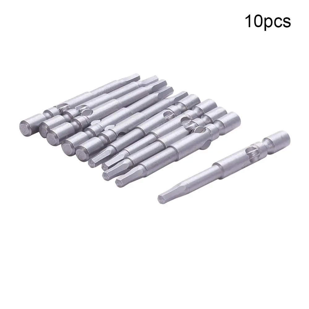 Utoolmart 10 шт. 1,5/2/2,5/3 мм магнитный шестигранные наконечники отвертки S2 Круглый хвостовик Диаметр 4 мм 40 мм Длина отвертка бит ручной инструмент - Цвет: 2mm Tip Size