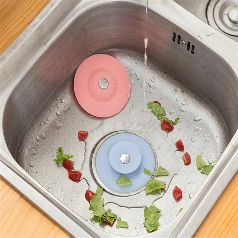 

Kitchen Sink Strainer Drain Plug Bathroom Shower Filter Bathroom Accessory Basin Hair Catcher Water Stopper