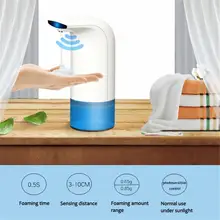 350 мл автоматический индукционный пенный дозатор для мыла, антидемпинговый умный дозатор для мыла, Товары для ванной комнаты