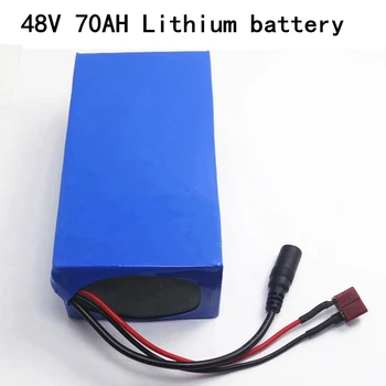 

48V 70Ah Rechargeable Lithium-ion Battery 48V Li-ion Battery for Electric Vehicle Bike Scooter Golf Cart with 2A Charger