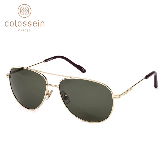 $US $39.99 COLOSSEIN Polarized Sunglasses Women Fashion Retro Metal Oval Gradient Frame Lens Men Vintage Eyewe