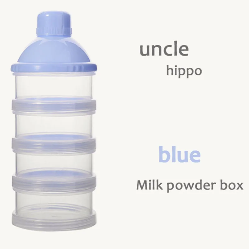 

Formula Dispenser, BPA Free Non-Spill Baby Milk Powder Dispenser & Snack Cup Storage Container (Blue)