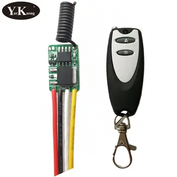 

Power Saving Mini Remote Switch 3.6v3.7v4.2v5v6v7.4v9v12v Wide Working Voltage 0.1-0.6ma Low Standby Current Wireless Switch 433