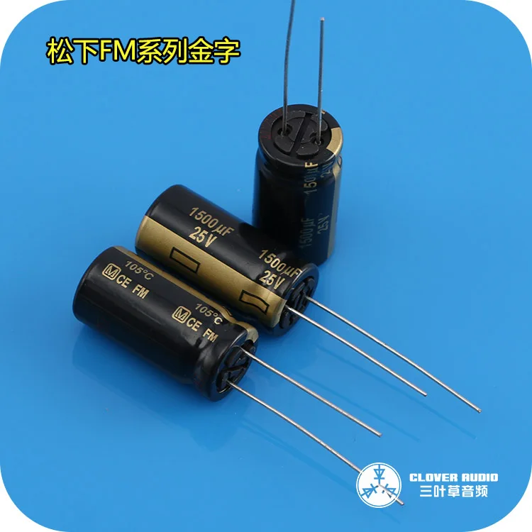 

4pcs Free shipping Original FM 11500UF 25V Audio Audio Capacitor with 1000uF