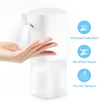 

New Automatic Disinfectant Sprayer Liquid White Soap Dispenser Automatic induction of bubble IPX3 waterproof Soap Dispenser