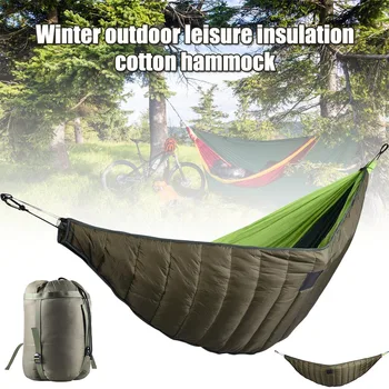 

Thickened Hammock Warm Cover Winter Outdoor Leisure Insulation Hammock Windproof Warm Hammock Cover for Camping FOU99
