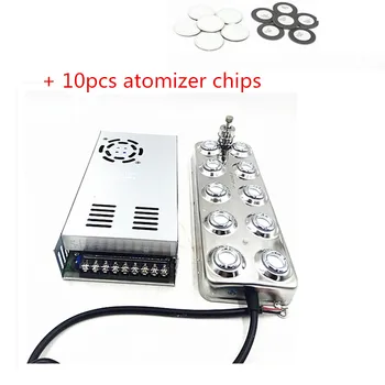 

2sets/lot dc 48V 10 head humidifier with power supply