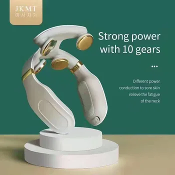 

Tutew Hotest Electric pulse back and neck massager far infrared heating pain relief tool healthcare relaxation