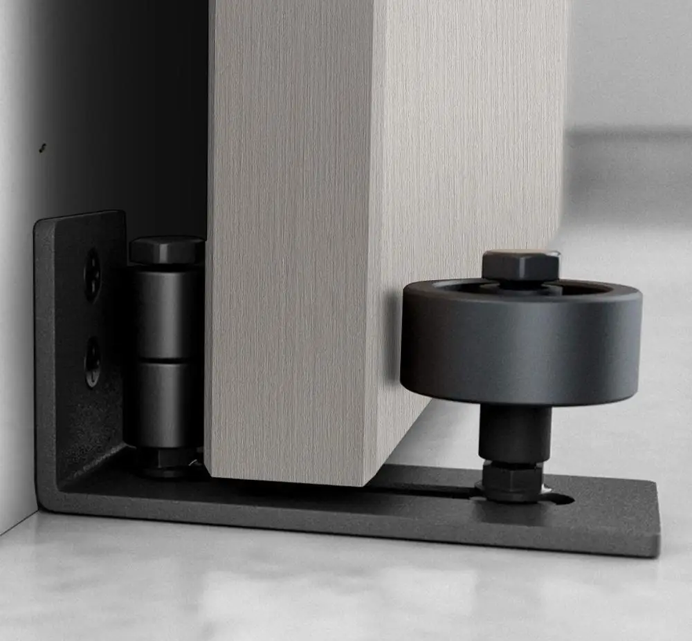 Carbon Steel Wall Mount Floor Bottom Guide Sliding Door Roller Guide