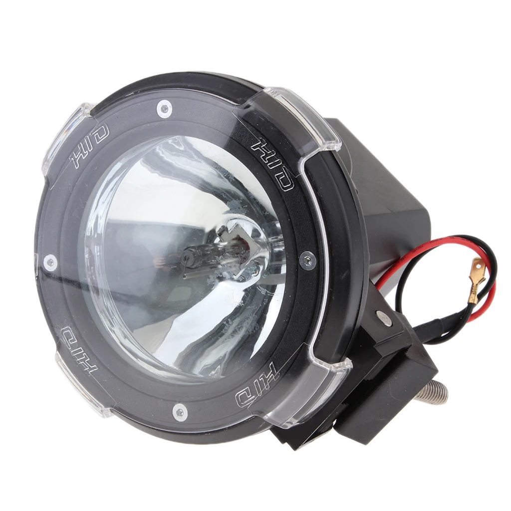 4 Inch 100W Flood Driving Lights HID Xenon 12V Trucks SUV Spot Work Light Black