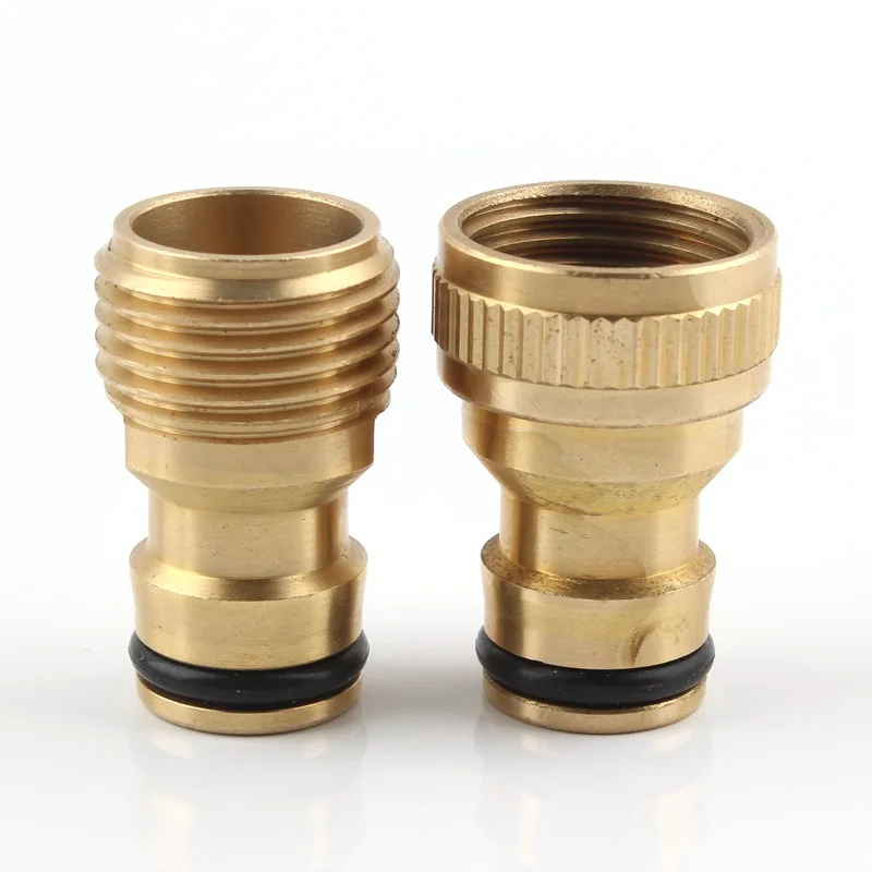 1 2 Female Male Thread Brass Quick Connector Water Tap Faucet