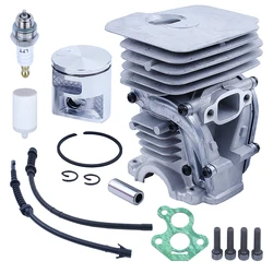 Kit cylindre Piston 41mm pour Husqvarna 435 435e 440e 440 II, remplacement de tronçonneuse 504 73 51 01 w, filtre à Air, bougie d'allumage 