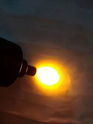 Yellow light 8 мм МИКРОСКОП СВЕТОДИОДНЫЙ светильник Источник коаксиальный Точечный светильник источник машина видение светильник Источник микроскоп светильник источник питания 0-5 Вт - Цвет: Yellow light