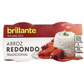 

Brillante Arroz Redondo 125G X 2 - [Pack De 8] - Total 2 Kg
