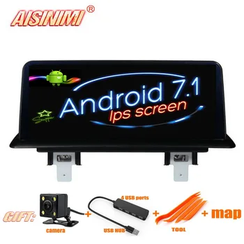 

AISINIMI Android 7.1 PX3 Car Dvd Navi Player FOR BMW E81/E82/E87/E88 2005-2012 audio gps stereo auto isp screen all in one