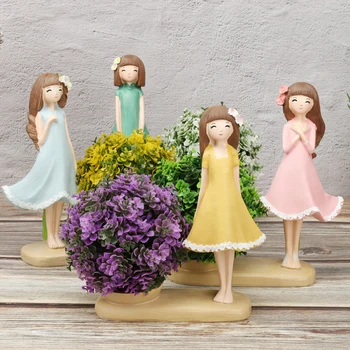 

Creative Beauty Stand By Tree Ornament Resin Table Decor Craft Valentine's Day Gift Home Decorations Accessories Christmas Gifts