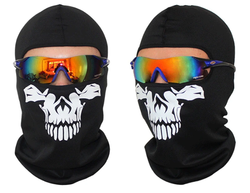 Мотоцикл Балаклава для нанесения маски на лицо Лыжная маска Cagoule Visage полная маска для лица для Hyosung Aprilia Ducati Yamaha kawasaki Honda Suzuki