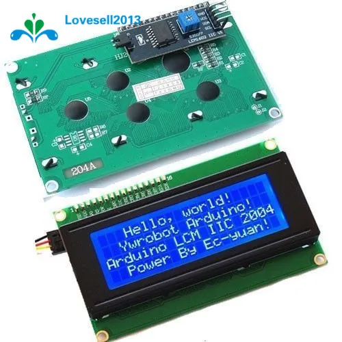 Blue Display Iic I2c Twi Sp I Serial 