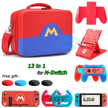 

Nintend Switch Accessories Big Storage Bag Portable EVA Water-resistent Carry Case Colorful Hard Shell for Nintendo Switch Game