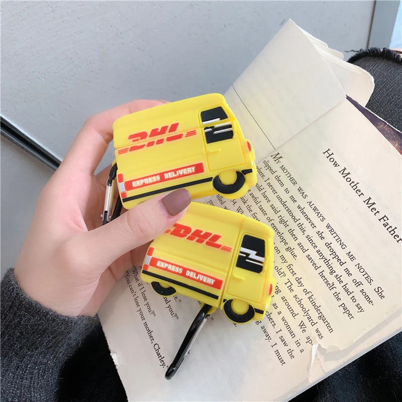 Logistics Dhl Express Car Wireless Bluetooth Headset Case For Apple Airpods Pro 3 2 Cute Cartoon 3d Silicone Soft Headset Cover Earphone Accessories Aliexpress