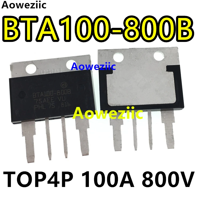 1Pcs/Lot Aoweziic 100% New Imported Original BTA100-800B BTA100800B BTA100-80 TOP4P High Power Bidirectional Thyristor 800V 100A |