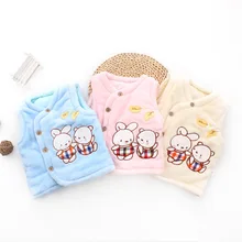 Жилет меховой для новорожденных, куртка без рукавов для мальчиков и девочек, детская зимняя одежда Жилет меховой для новорожденных, куртка без рукавов для мальчиков и девочек, детская зимняя одежда