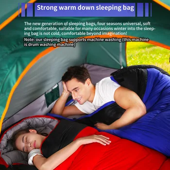

Duck Down Sleeping BagUltralight Envelope Sleeping Bag warm and comfortable Breathable perfect for backpacking hiking camping