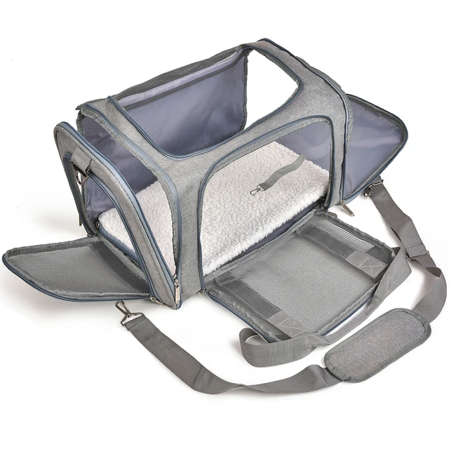 Dog Carrier Bag Soft Side Backpack iLovPets.com