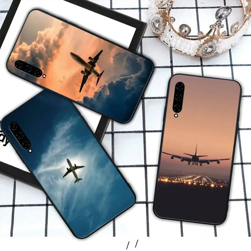 Yinuoda Airviation черный мягкий чехол для телефона Xiaomi mi A1 A2 6 8 9 t pro 10 lite note cc9 Mix MAX 2 3 |