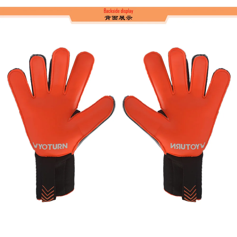 WYOTURN новые стили профессиональные вратарские перчатки защита пальцев утолщенные латексные футбольные вратарские перчатки