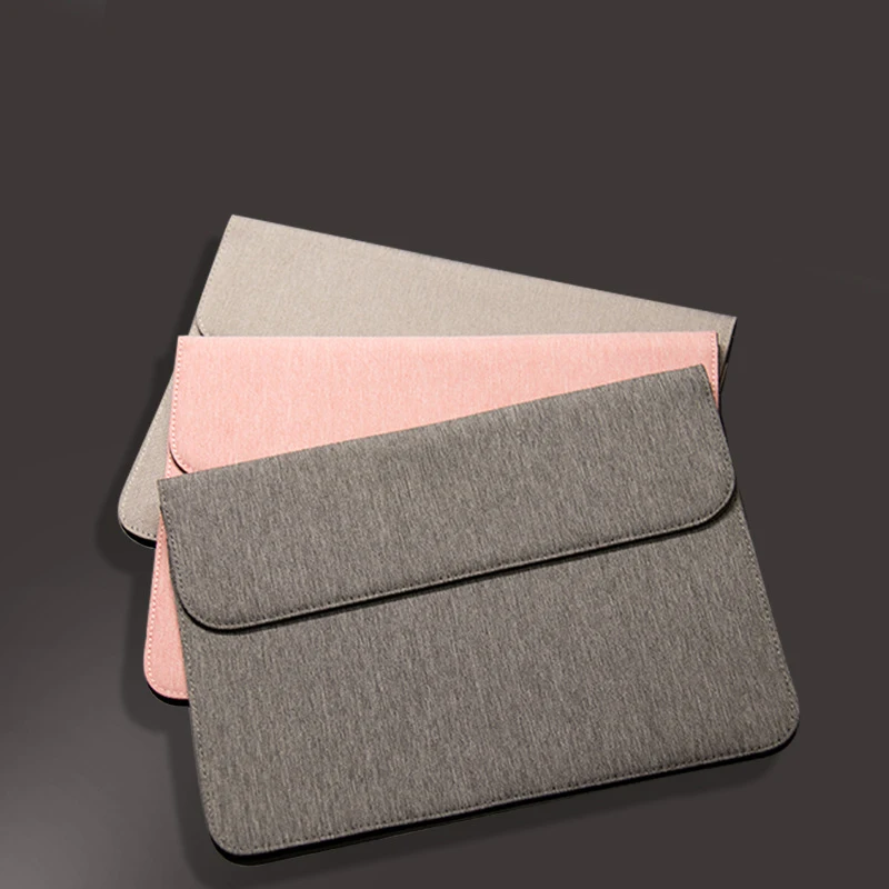 

New Magnetic PU Laptop Sleeve Bag For Macbook Pro 2020 13 Case Air 11 12 15 16 inch For Xiaomi Huawei HP 14 15.6 computer
